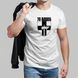 Мужская белая футболка 78-й отдельный десантно-штурмовой полк