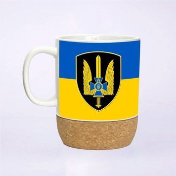 Чашка на пробковій підставці Центр спеціальних операцій &laquo;А 400 мл