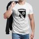 Мужская белая футболка 152-я отдельная егерская бригада